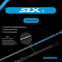 Caña Shimano SLX A - Mundo Esturion SRL