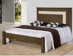 CAMA CS GABRIELLI RIVIERA CASTANHO/OFF WHITE - GABRIELLI