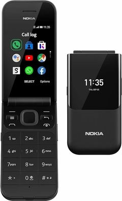 Celular Nokia 2720 Flip 4G Dual Chip + Botões grande - (whatsapp)