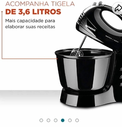 BATEDEIRA MONDIAL 400w 3 velocidade 3,6L - WPmoveis