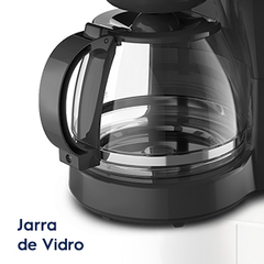 Cafeteira Elétrica Electrolux 30 Xícaras Efficient Função Manter Aquecido Cor Inox Preta (ECM20) - WPmoveis