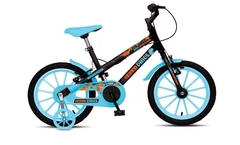 BICICLETA COLLI SPINOSSAURO AVENTURAS A.16 S/M MASC PRETO FOSCO AZUL D