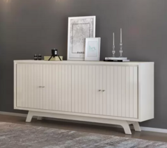 APARADOR BUFFET BRISE DJ (MDF Branco Off White )