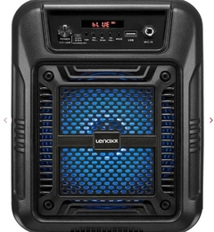 Caixa De Som Amplificada Lenoxx Com Bluetooth e Rádio Fm 80W