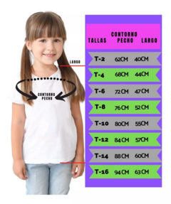 Playera Niña/ Princesas Full Print - comprar en línea