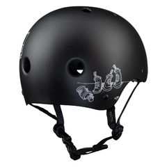 Casco Pro Tec Classic Skate Certificado New Deal Spray Negro - comprar en línea