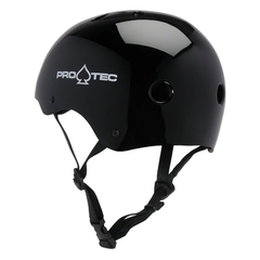 Casco Pro Tec Classic Skate Gloss Negro Brillante - comprar en línea