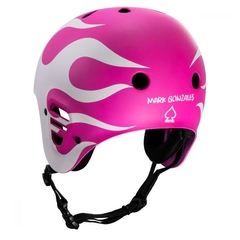 Casco Pro Tec Full Cut González Flame Rosa/Blanco en internet