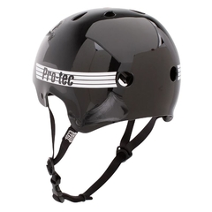 Casco Pro Tec Old School Certificado Gloss Negro Brillante - comprar en línea