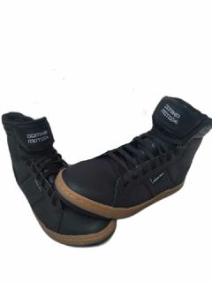 Bota DOMINA MOTO Biker De Piel color negro - comprar en línea