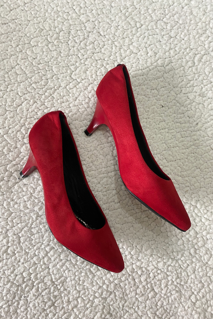 Scarpin best sale vermelho schutz