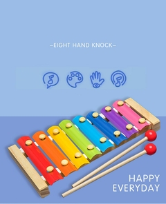 Bebê música instrumento brinquedo xilofone de madeira crianças musical engra? na internet