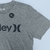 Camiseta Masculina Básica - Hurley - Cinza - M - comprar online