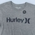 Camiseta Masculina Básica - Hurley - Cinza - M na internet