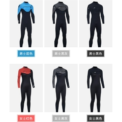 Men Neoprene Wetsuit 3MM Surf Scuba Diving Suit Equipment Underwater Fishing Spearfishing Kitesurf Swimwear Wet Suit Equipment - tienda online