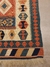 #10130 - Tapete Kilim Caucasiano - Handmade - 1,53 X 1,27 na internet