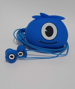 Fone De Ouvido Infantil Desenho Cartoon Monstros Earphone - loja online