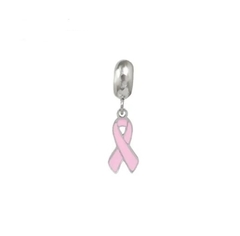 Pulseira Outubro Rosa, Kit com 3 Berloques - comprar online