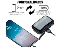 Fone Sem Fio Onyon M10 Bluetooth A Prova Dágua E Powerbank - comprar online