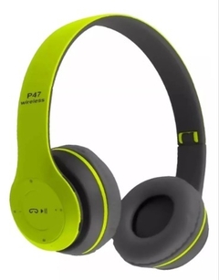 Fone de ouvido over-ear sem fio Over-Ear P47 - loja online