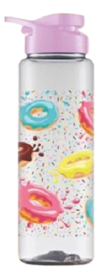 Garrafa De Água Squeeze Fitness Academia Decorado Donuts 750 - comprar online