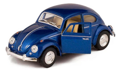 Fusca Miniatura De Carros Abre portas Clássico Carrinhos De Fricção - comprar online