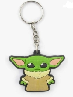 Chaveiro Baby Yoda, Jovem Yoda e Velho Yoda na internet