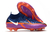 Chuteira Nike Phantom GT 2 Elite DF FG - Azul, roxo e vermelho