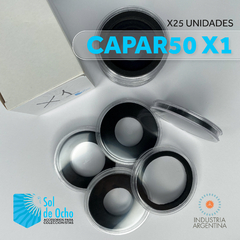 Capsula para monedas CAPAR50 X1 X25 unidades