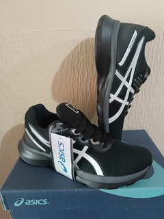 Asics Carbono Preto Cinza