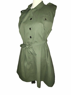 Vestidos Trench - Gabardina Liviana - Verde