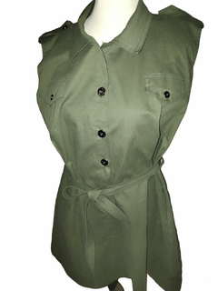 Vestidos Trench - Gabardina Liviana - Verde - Hexámetro