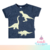 Camiseta Dinossauros Brilham no Escuro Toddler Tip Top