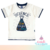 Camiseta Cientista Meia Malha Toddler Tip Top