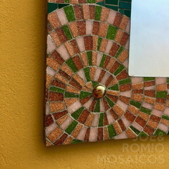 Espelho em Mosaicos - Caracóis - Joe Romio Mosaicos