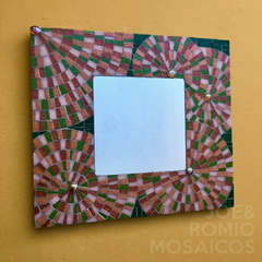 Espelho em Mosaicos - Caracóis