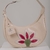 Bolsa Meia Lua Flor Fashion Lua