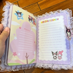 Agenda de Kuromi Tapa Dura - Al Azar - tienda online