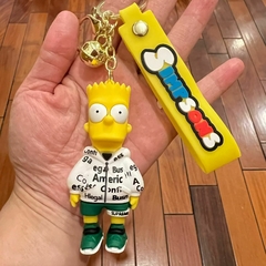 Llavero de Goma de Los Simpson - Bart