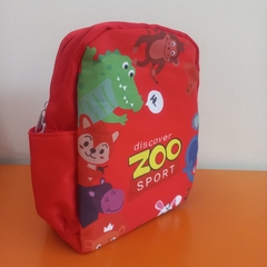 Mochila Chica de Zoo - Rojo - tienda online