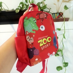 Mochila Chica de Zoo - Rojo