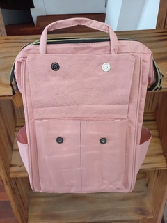 Mochila Maternal de Oso Mommybaby - Rosa - Shop Limite Zero