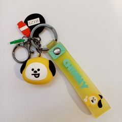 Llavero de Goma de cabeza de Chimmy BT21 (BTS)