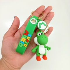 Llavero de Goma de Yoshi (Super Mario)