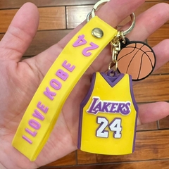 Llavero de Goma de Camisetas NBA - Kobe Bryant