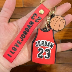 Llavero de Goma de Camisetas NBA - Michael Jordan - comprar online