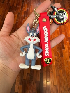 **Llavero de Goma de Looney Tunes - Bugs Bunny Alto