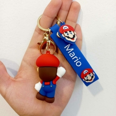 Llavero de Goma de Mario - Fuerza Azul Intenso - comprar online