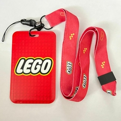 Portasube con Correa de Lego - Rojo