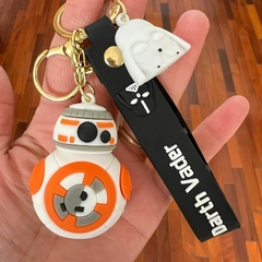 Llavero de Goma de Star Wars - BB-8 Naranja